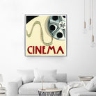 Cinema by Marco Fabiano on GIANT ART - white leisure