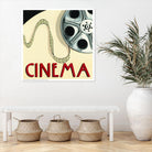 Cinema by Marco Fabiano on GIANT ART - white leisure