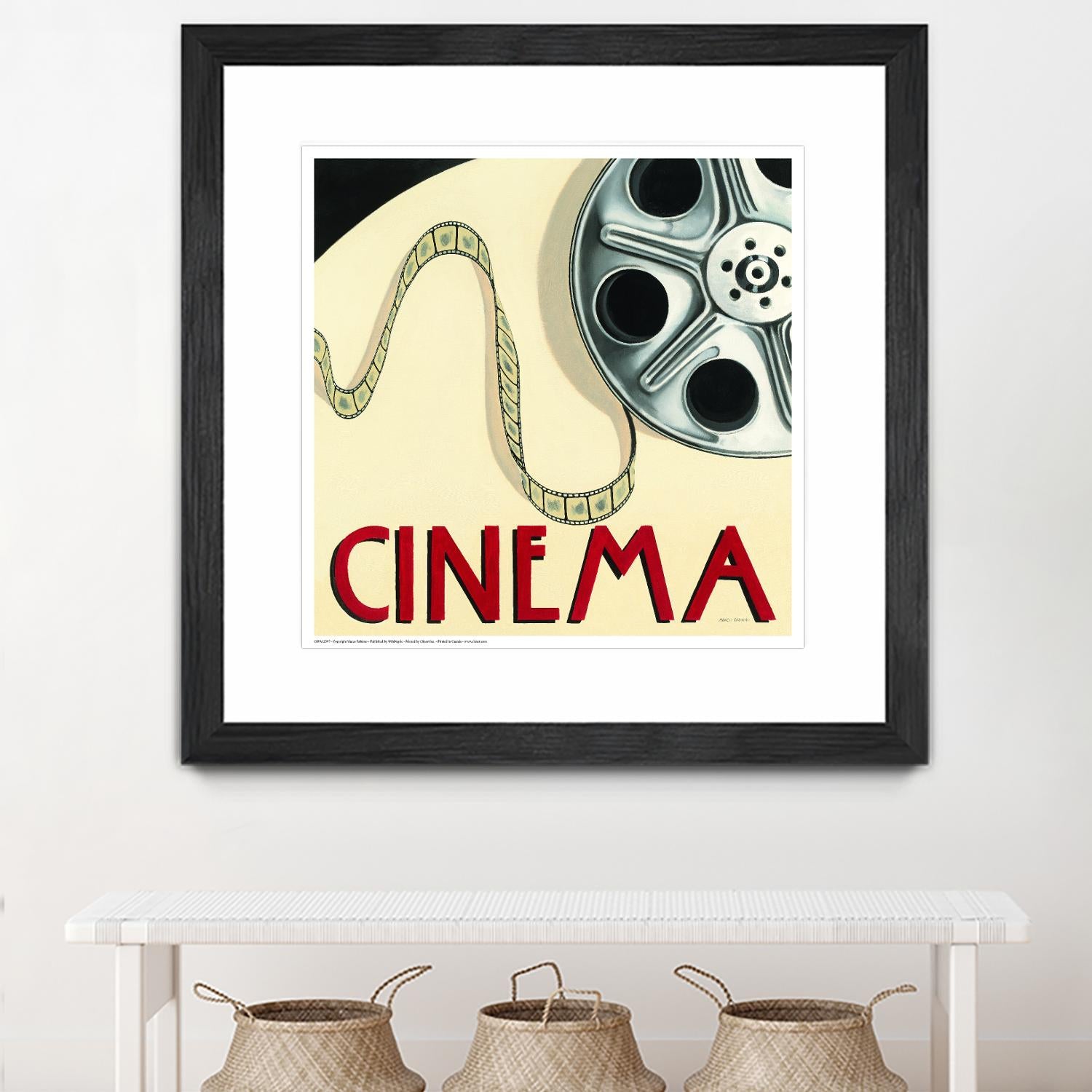 Cinema by Marco Fabiano on GIANT ART - white leisure