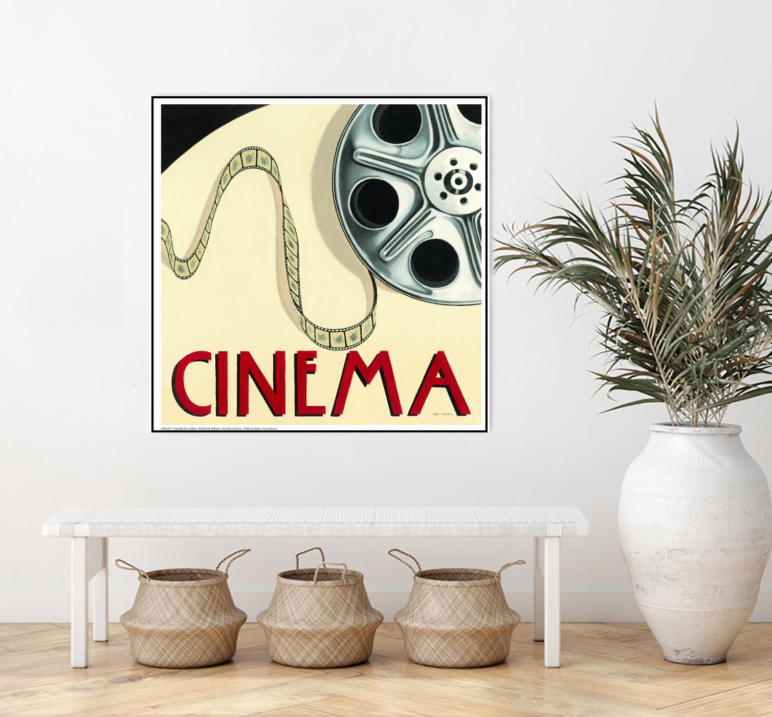 Cinema by Marco Fabiano on GIANT ART - white leisure