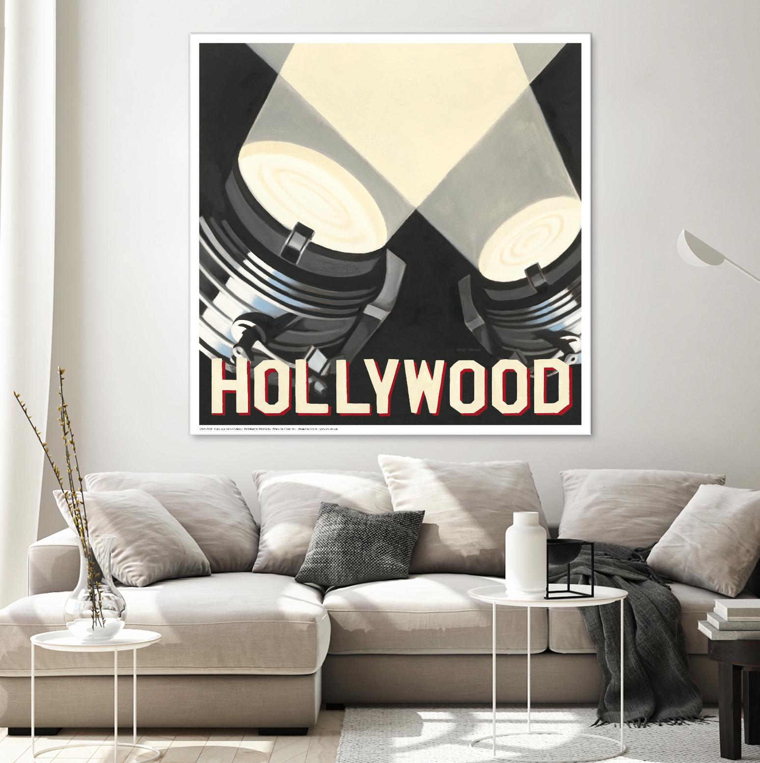 Hollywood by Marco Fabiano on GIANT ART - beige leisure