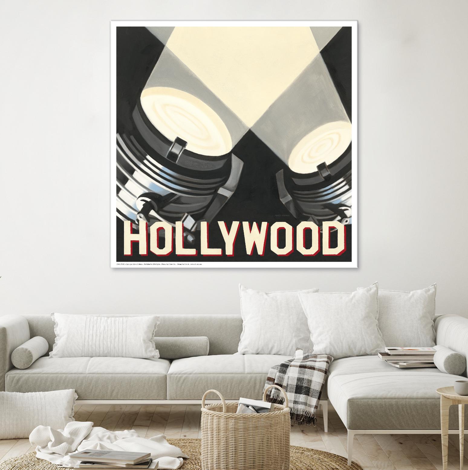 Hollywood by Marco Fabiano on GIANT ART - beige leisure