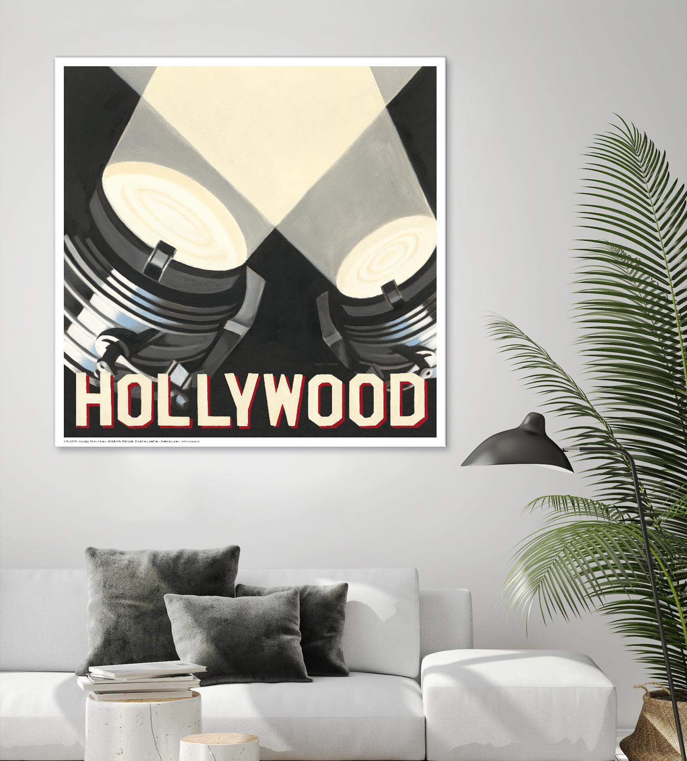 Hollywood by Marco Fabiano on GIANT ART - beige leisure