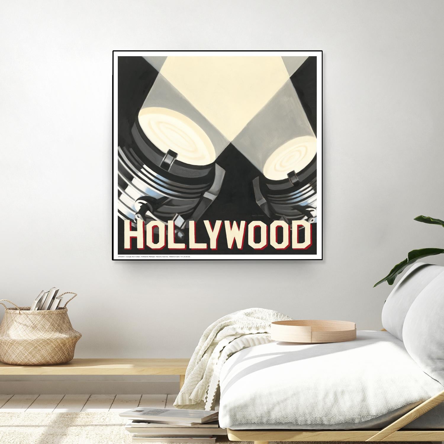 Hollywood by Marco Fabiano on GIANT ART - beige leisure