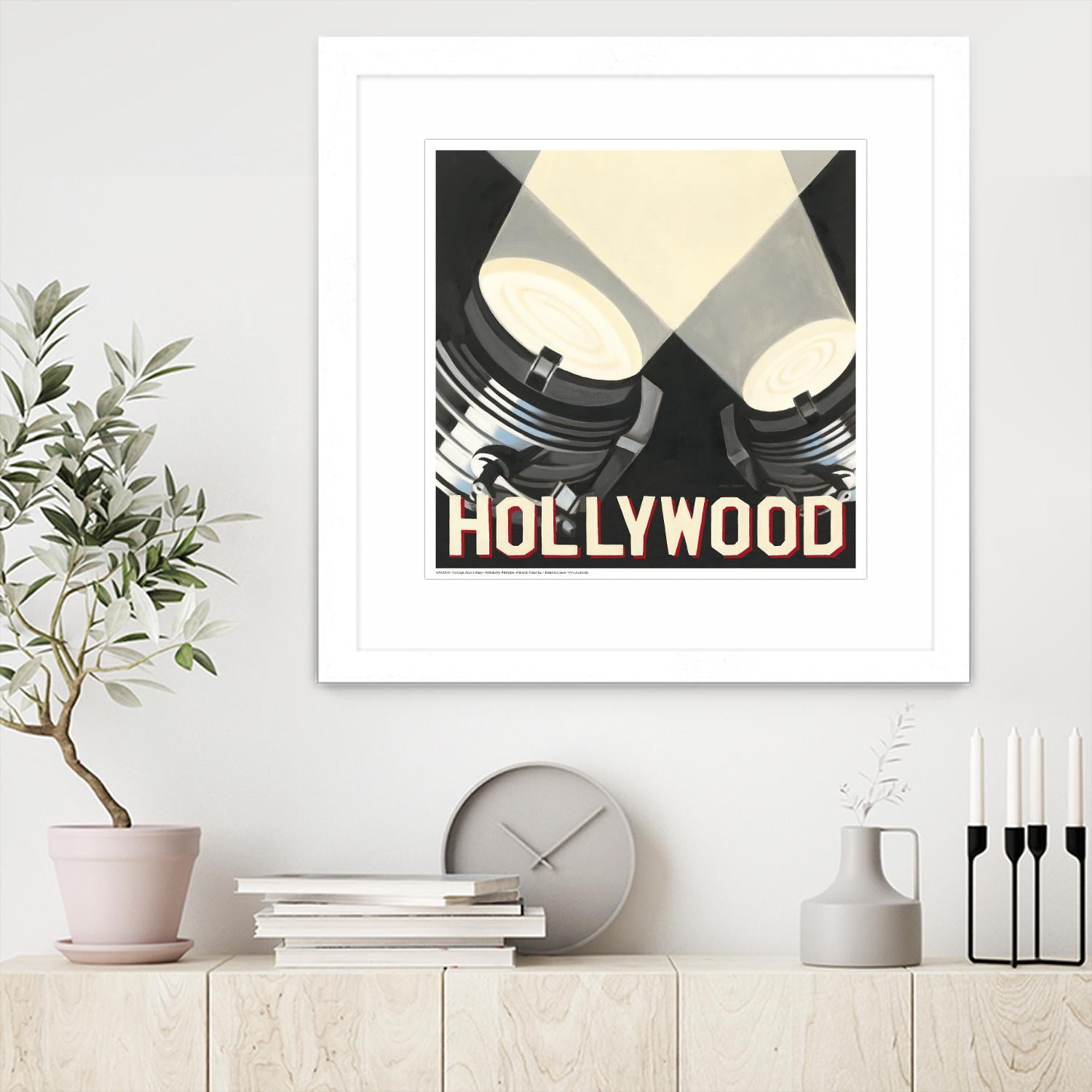 Hollywood by Marco Fabiano on GIANT ART - beige leisure