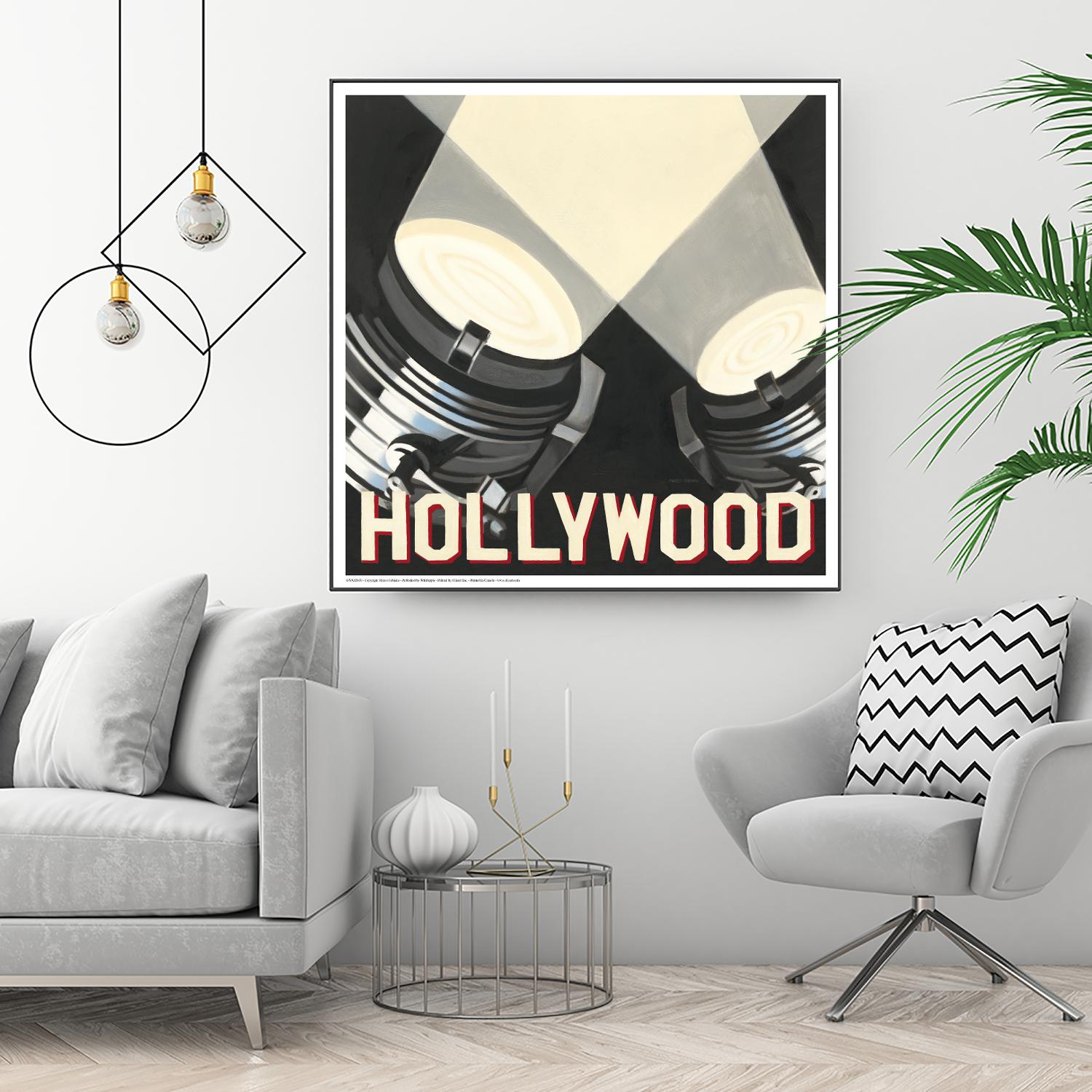 Hollywood by Marco Fabiano on GIANT ART - beige leisure