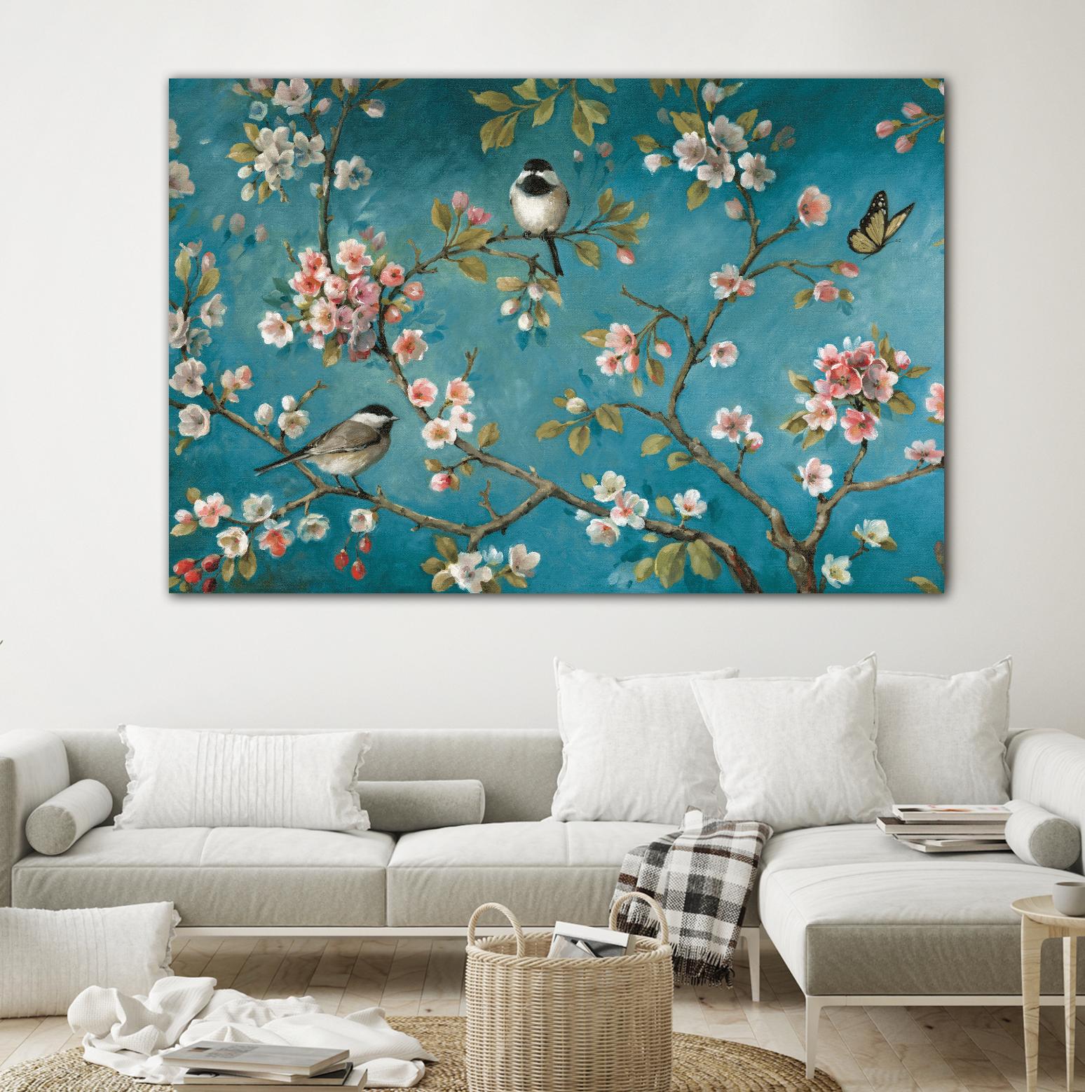 Blossom 1 by Lisa Audit on GIANT ART - pink floral