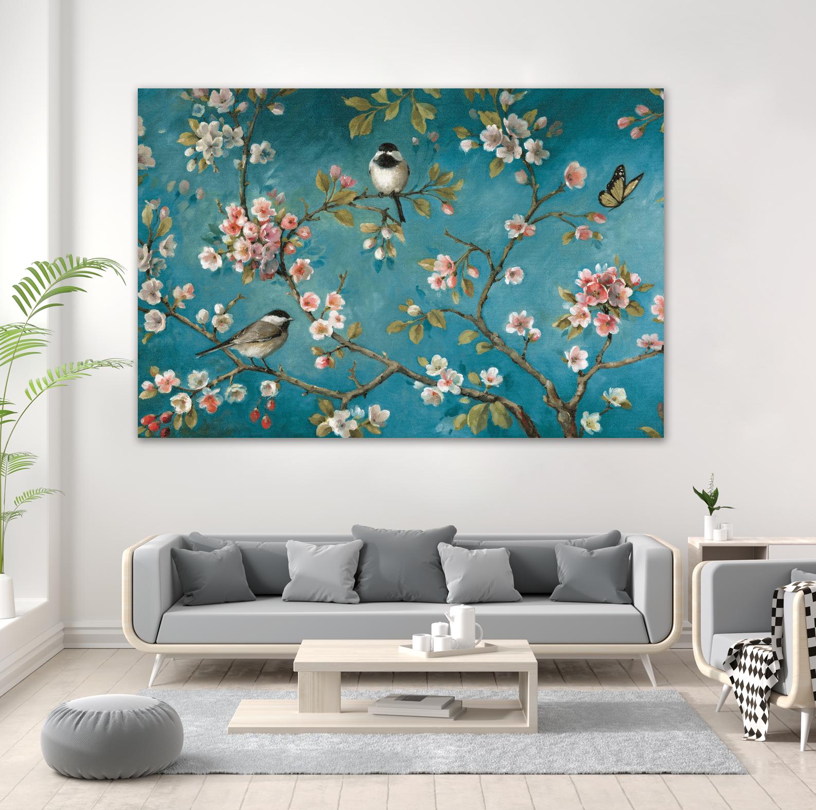 Blossom 1 by Lisa Audit on GIANT ART - pink floral
