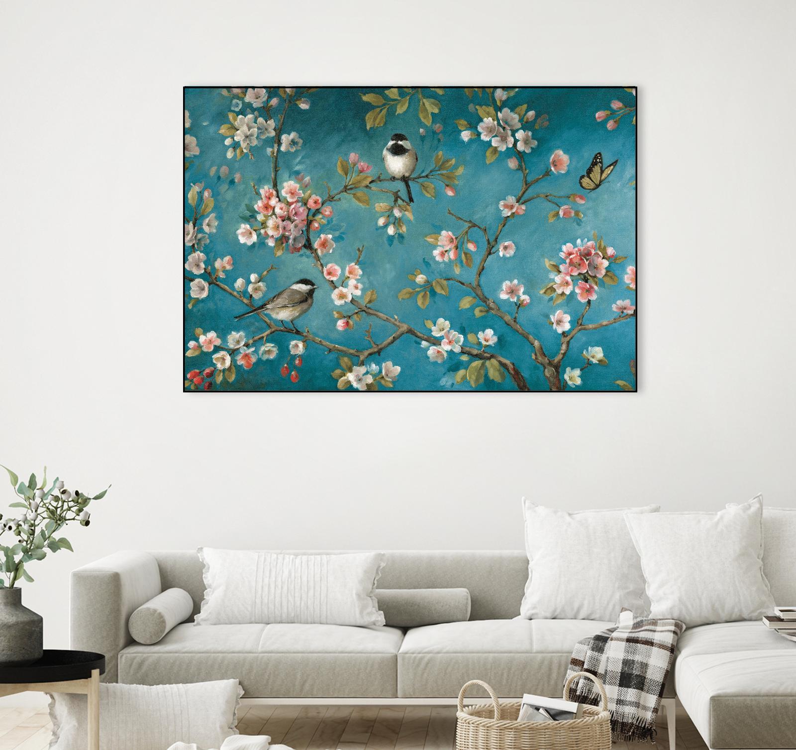 Blossom 1 by Lisa Audit on GIANT ART - pink floral