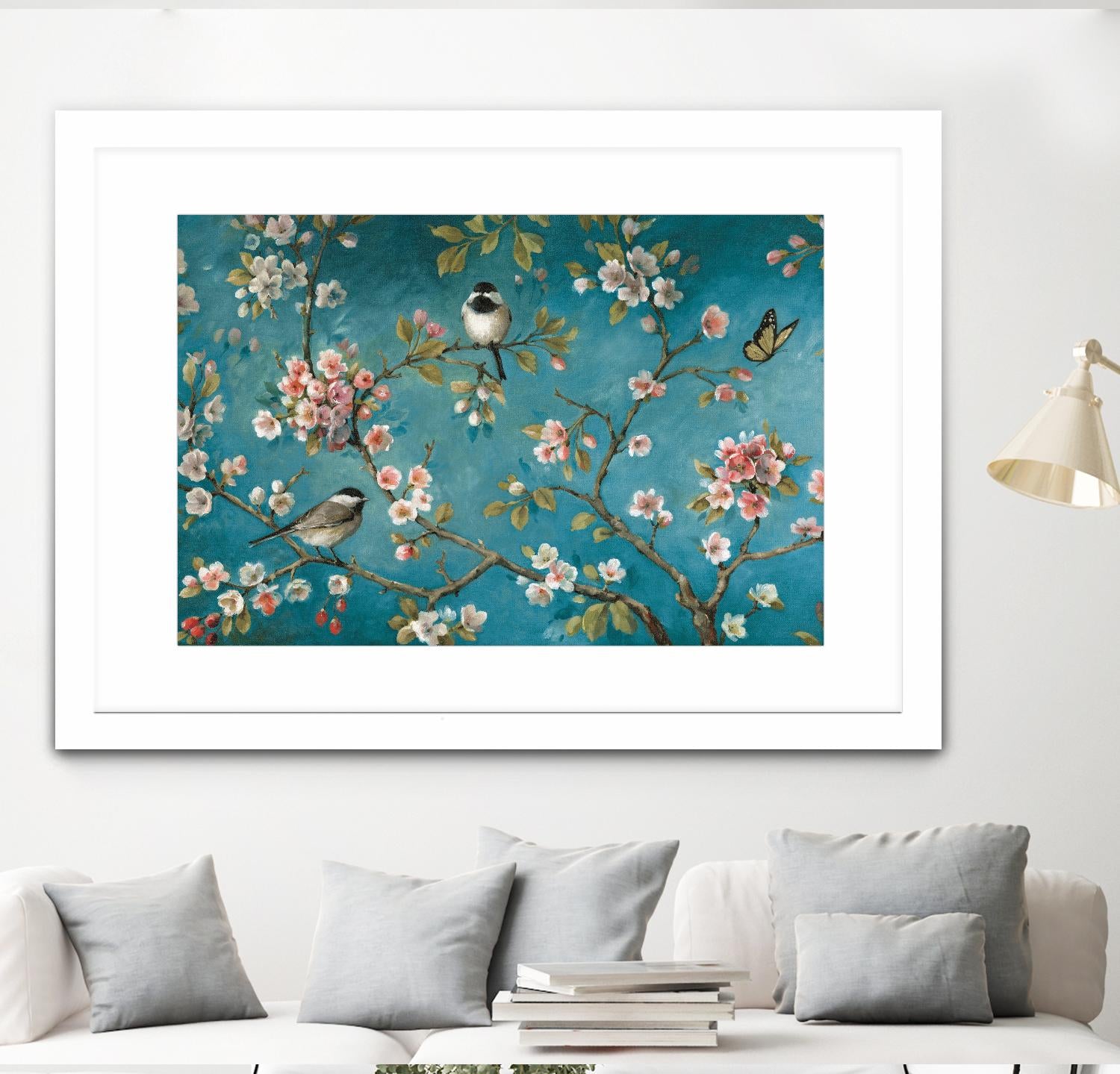 Blossom 1 by Lisa Audit on GIANT ART - pink floral