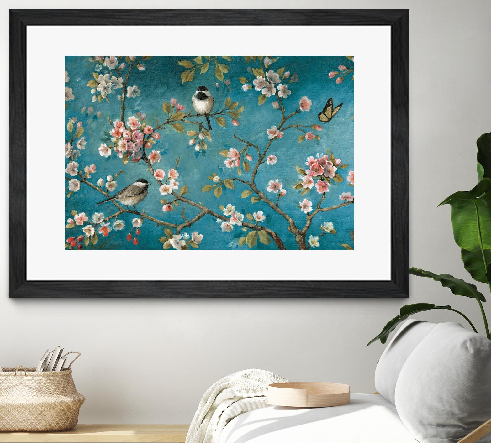 Blossom 1 by Lisa Audit on GIANT ART - pink floral