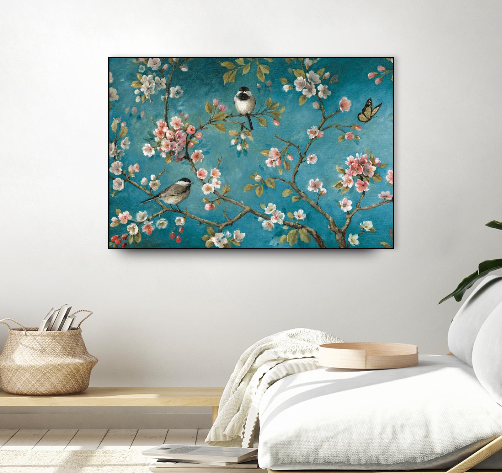 Blossom 1 by Lisa Audit on GIANT ART - pink floral