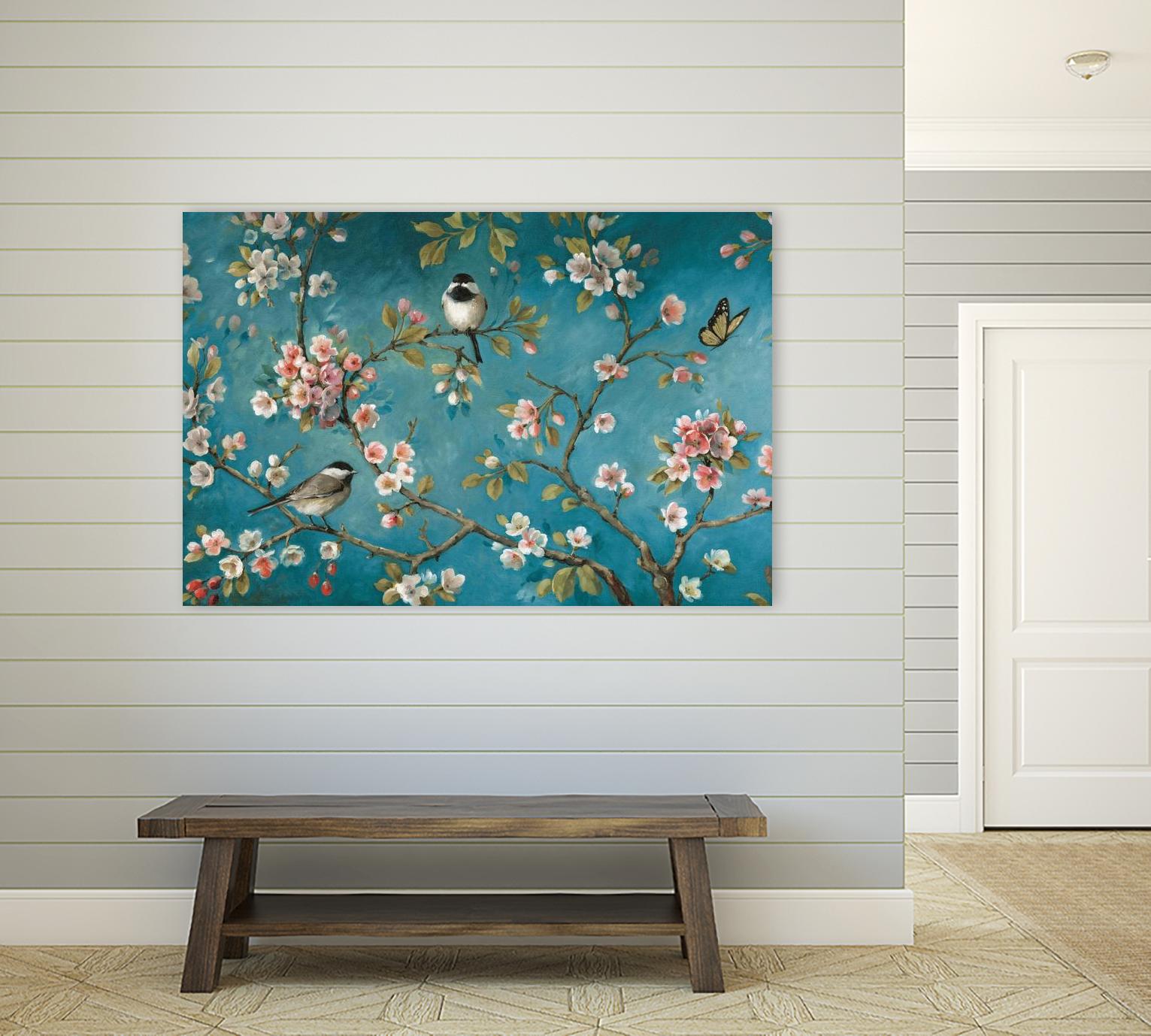 Blossom 1 by Lisa Audit on GIANT ART - pink floral