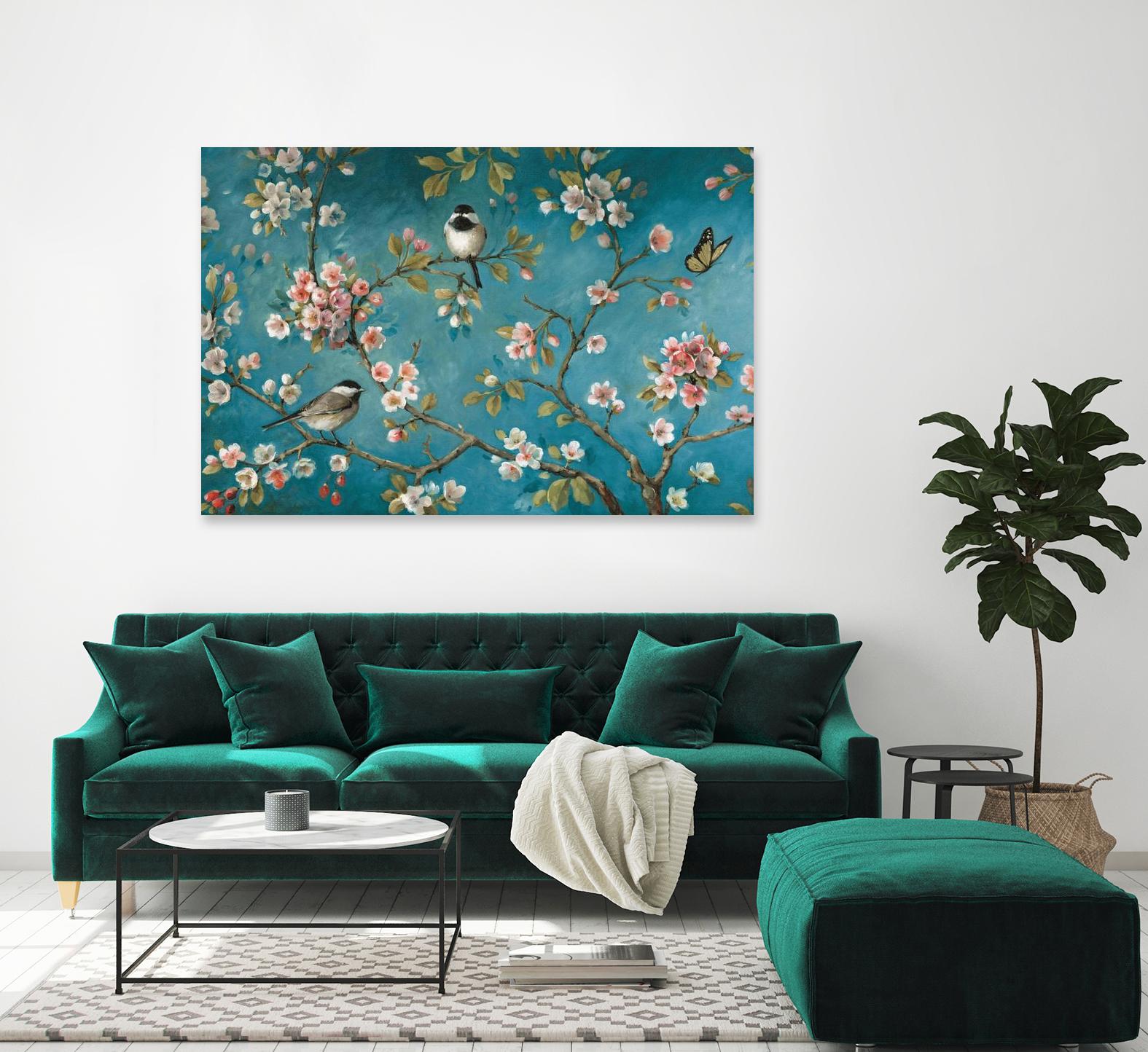 Blossom 1 by Lisa Audit on GIANT ART - pink floral