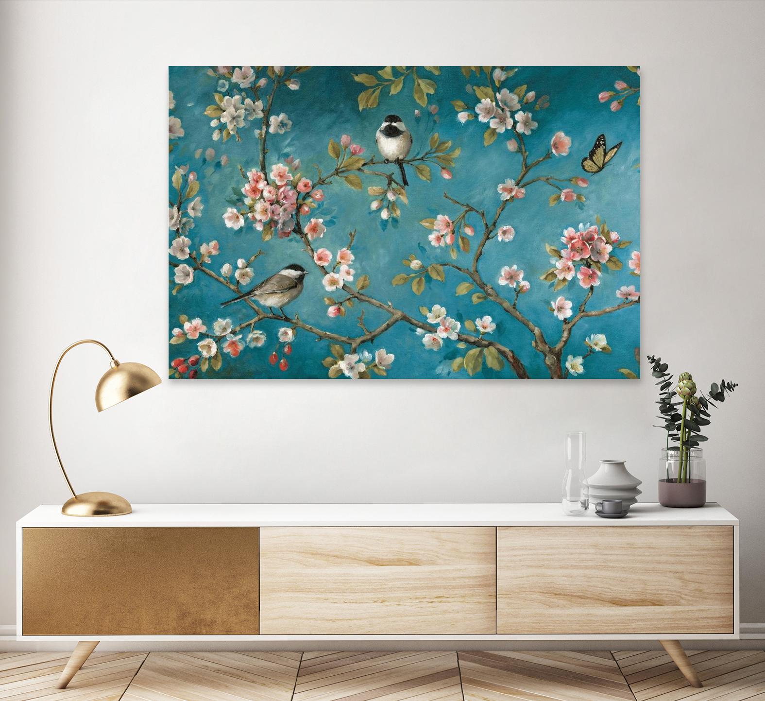 Blossom 1 by Lisa Audit on GIANT ART - pink floral
