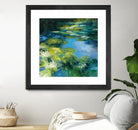 Water Lilies II by Julia Purinton on GIANT ART - green garden