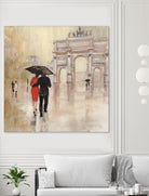 Romantic Paris II by Julia Purinton on GIANT ART - beige everyday life