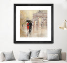 Romantic Paris II by Julia Purinton on GIANT ART - beige everyday life