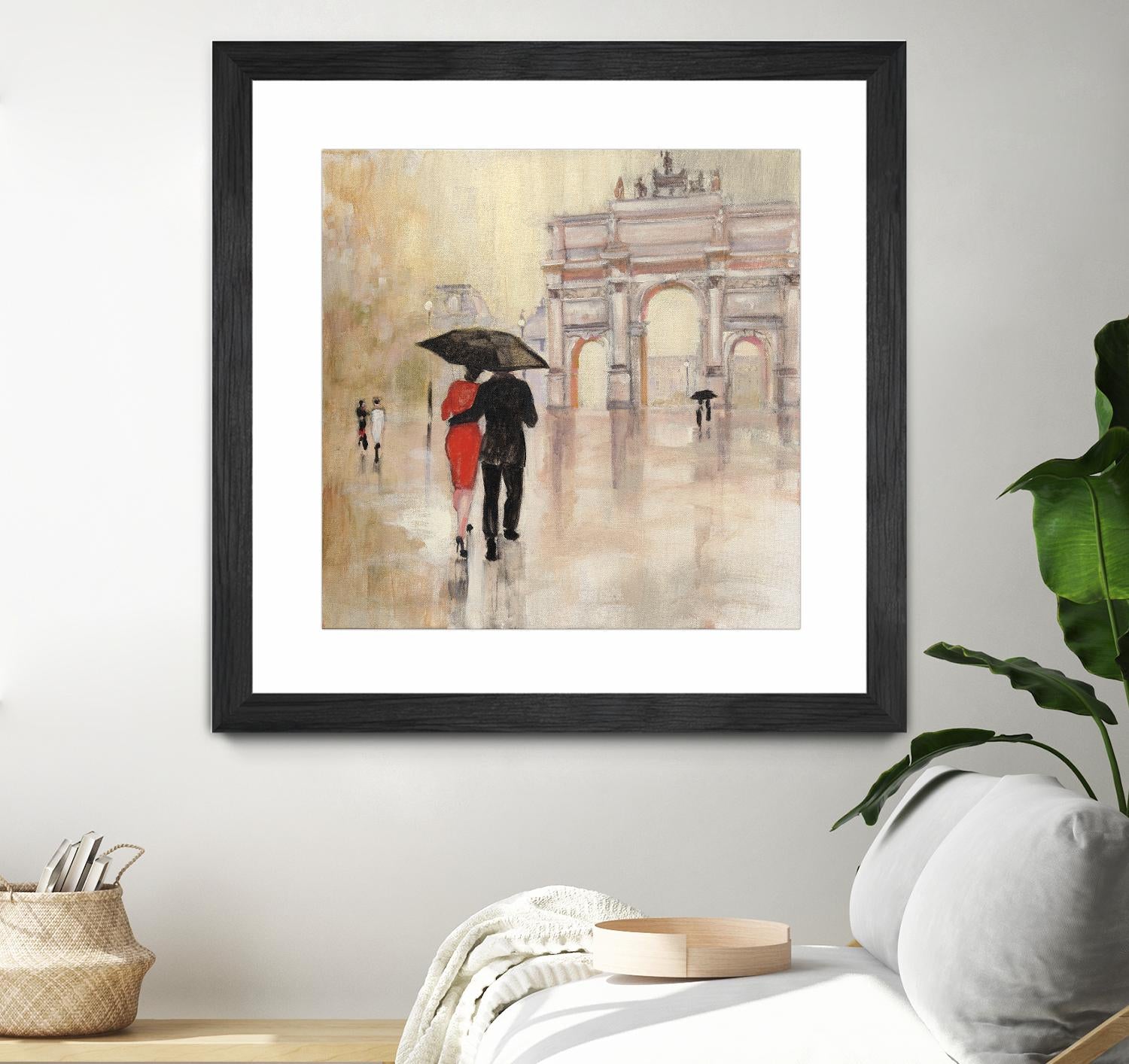 Romantic Paris II by Julia Purinton on GIANT ART - beige everyday life