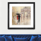 Romantic Paris II by Julia Purinton on GIANT ART - beige everyday life