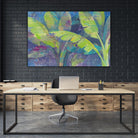 Bermuda Palms by Albena Hristova on GIANT ART - purple tropical