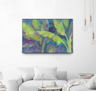 Bermuda Palms by Albena Hristova on GIANT ART - purple tropical