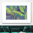 Bermuda Palms by Albena Hristova on GIANT ART - purple tropical