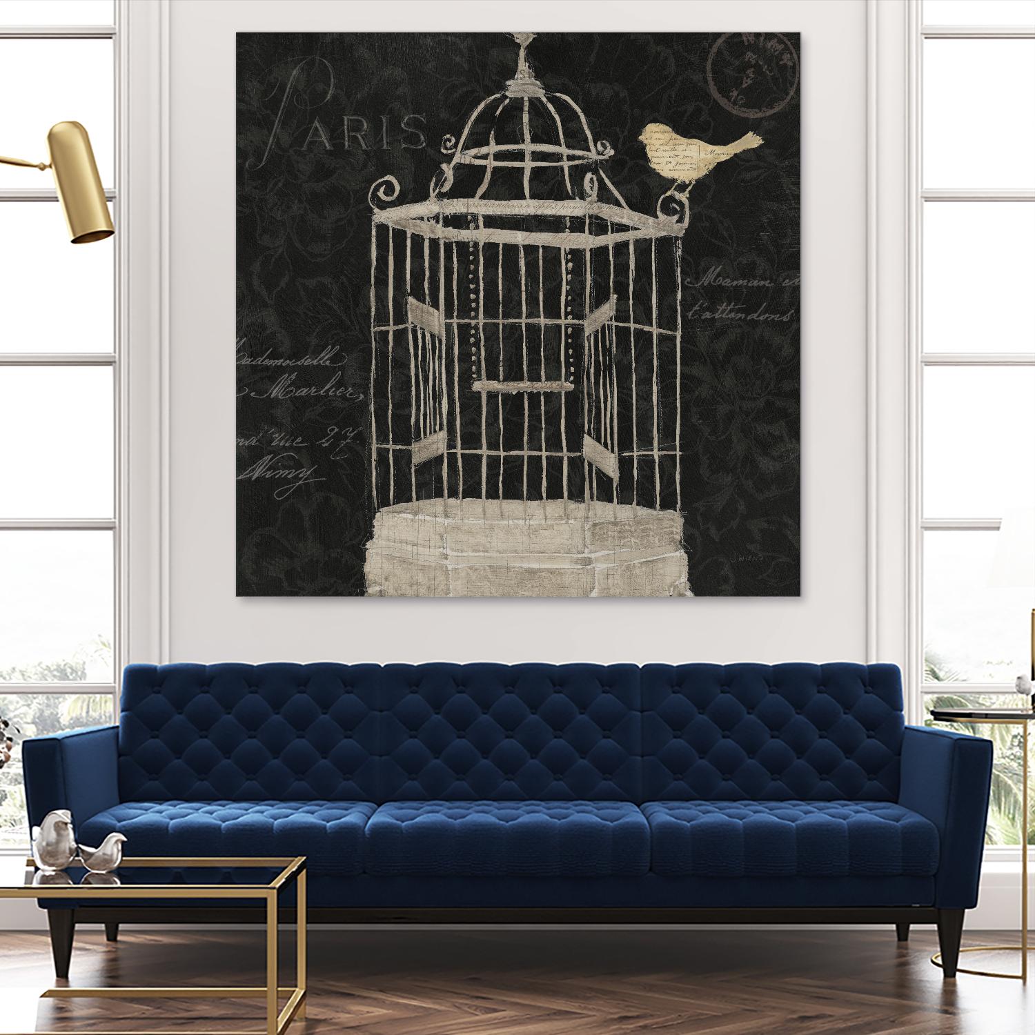 Via Paris II by James Wiens on GIANT ART - beige animals