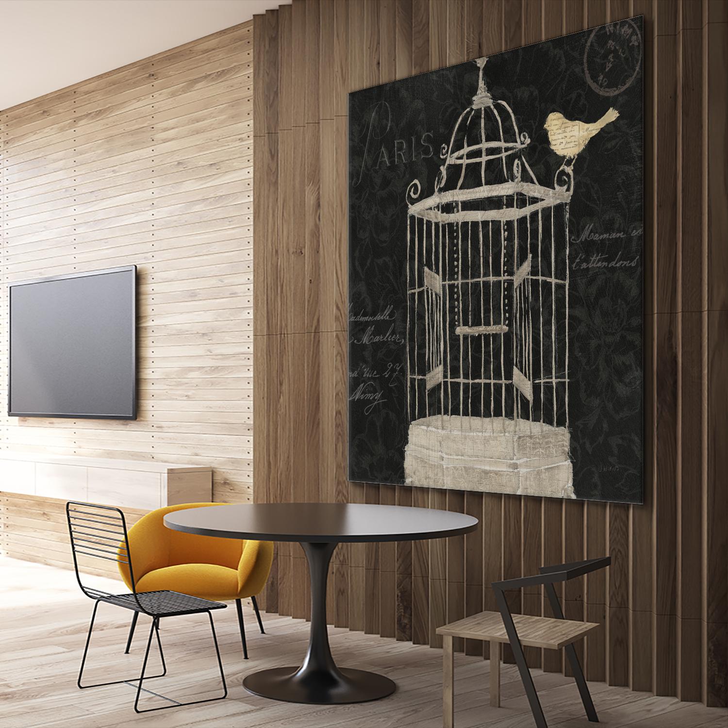 Via Paris II by James Wiens on GIANT ART - beige animals