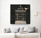 Via Paris II by James Wiens on GIANT ART - beige animals