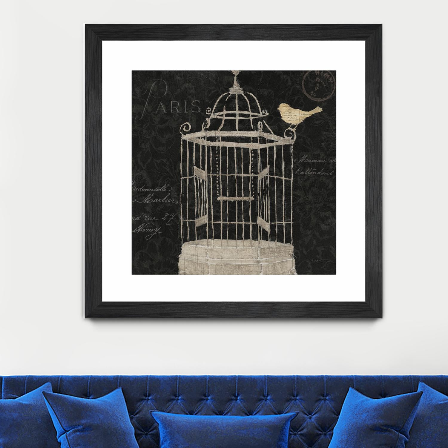 Via Paris II by James Wiens on GIANT ART - beige animals