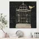 Via Paris II by James Wiens on GIANT ART - beige animals