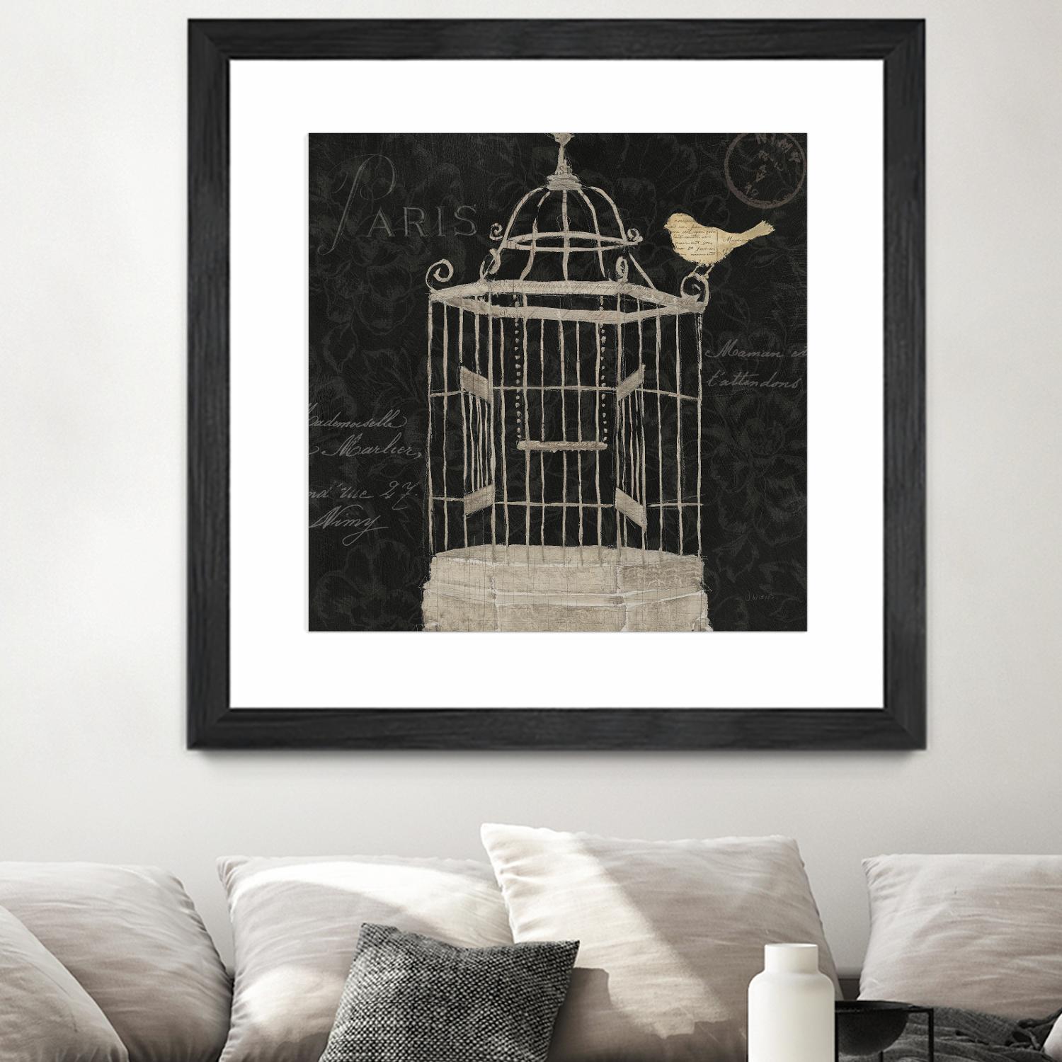 Via Paris II by James Wiens on GIANT ART - beige animals