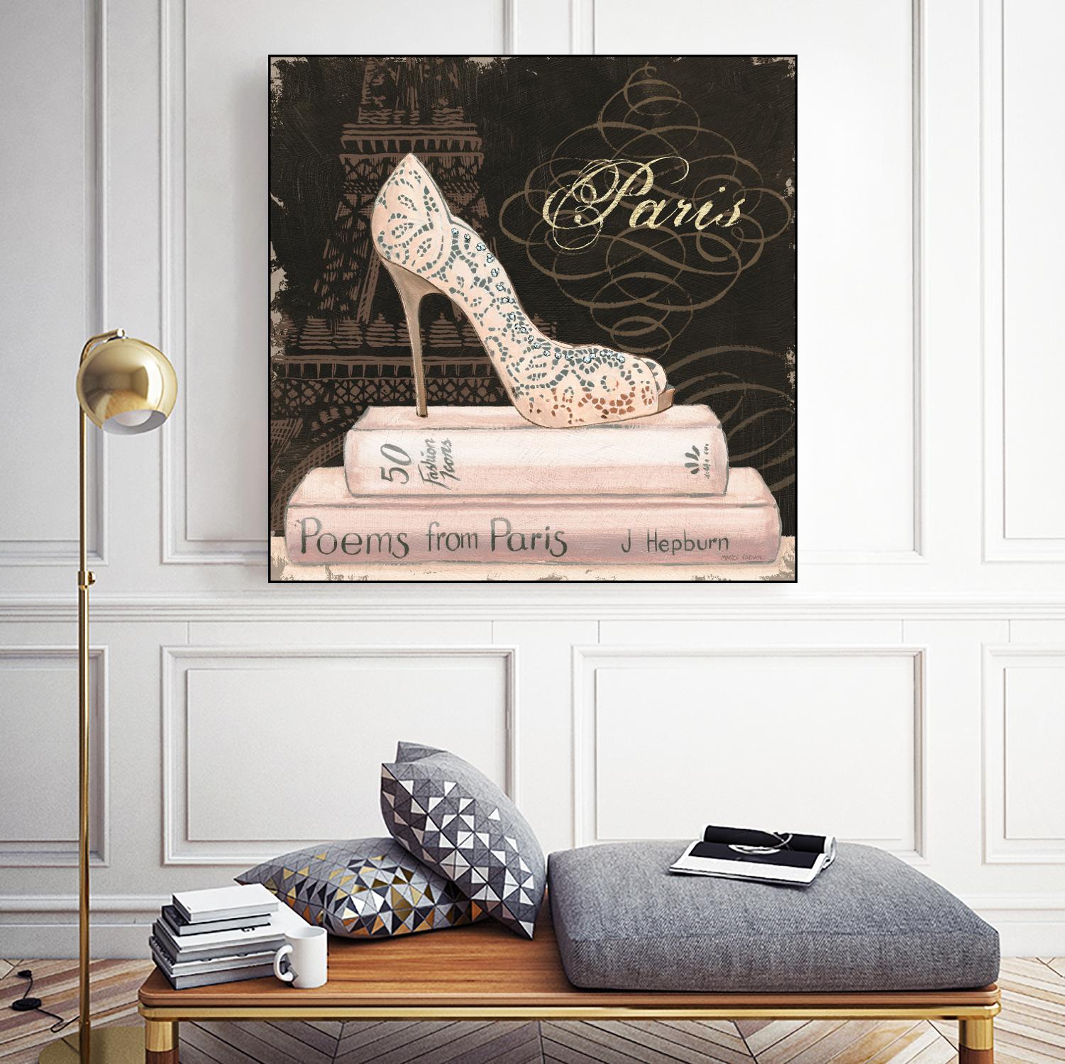 City Style Square I by Marco Fabiano on GIANT ART - brown fashion