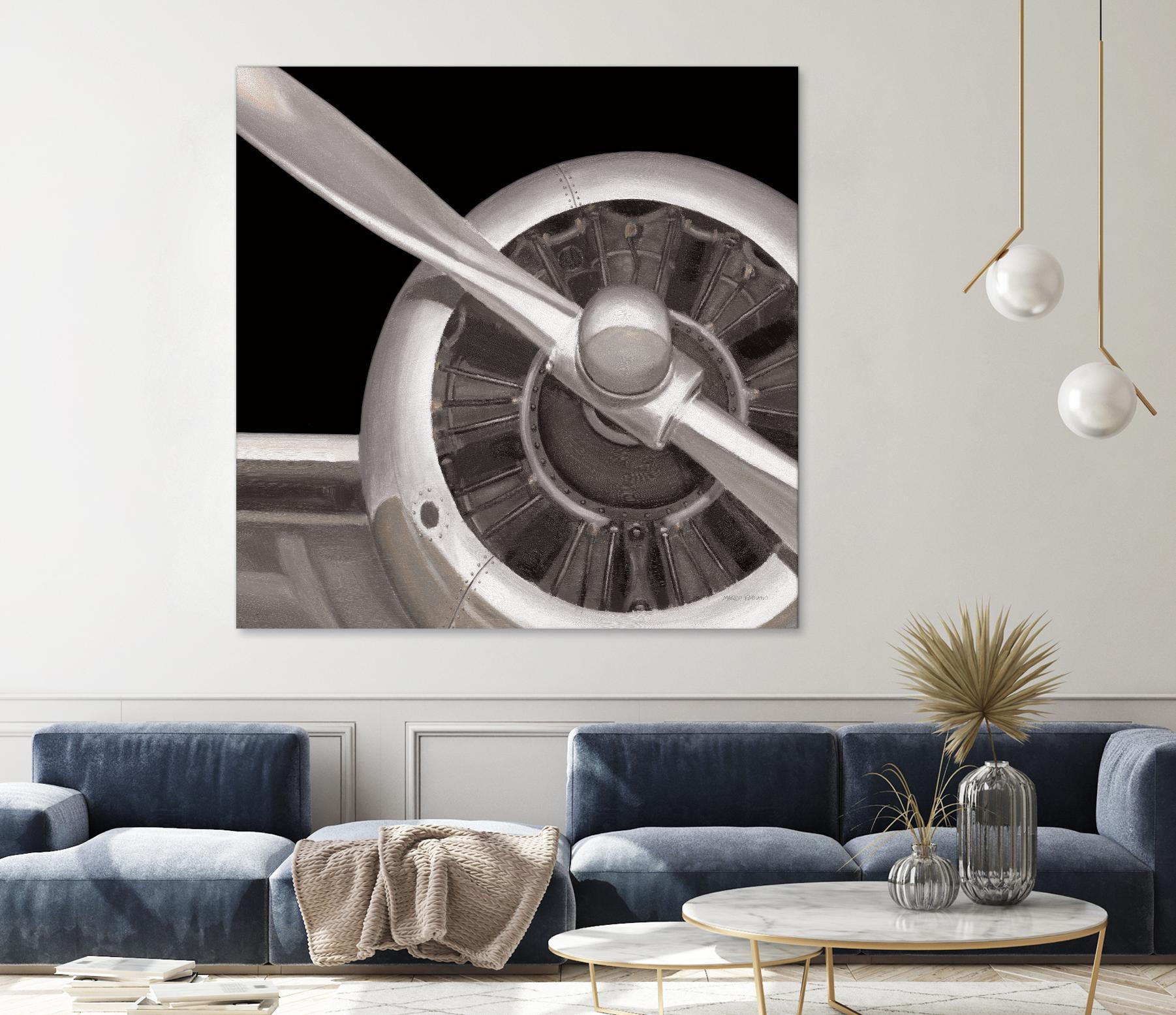 Travel by air III by Marco Fabiano on GIANT ART - black vehicle