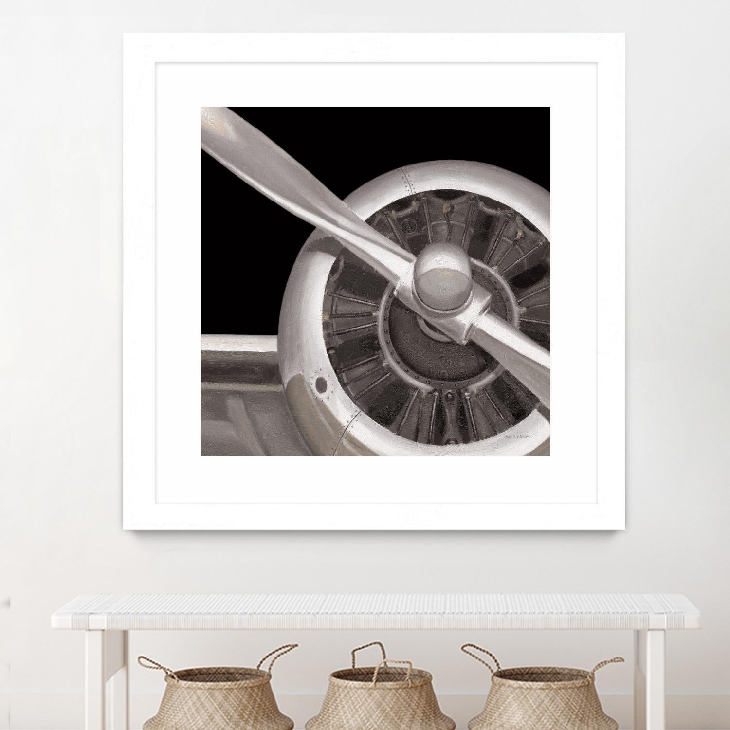 Travel by air III by Marco Fabiano on GIANT ART - black vehicle