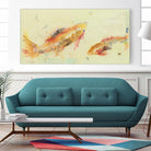 Fish in the Sea by Kellie Day on GIANT ART - beige animals