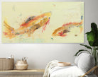 Fish in the Sea by Kellie Day on GIANT ART - beige animals
