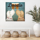 Doodle Beer Double by Ryan Fowler on GIANT ART - beige typography