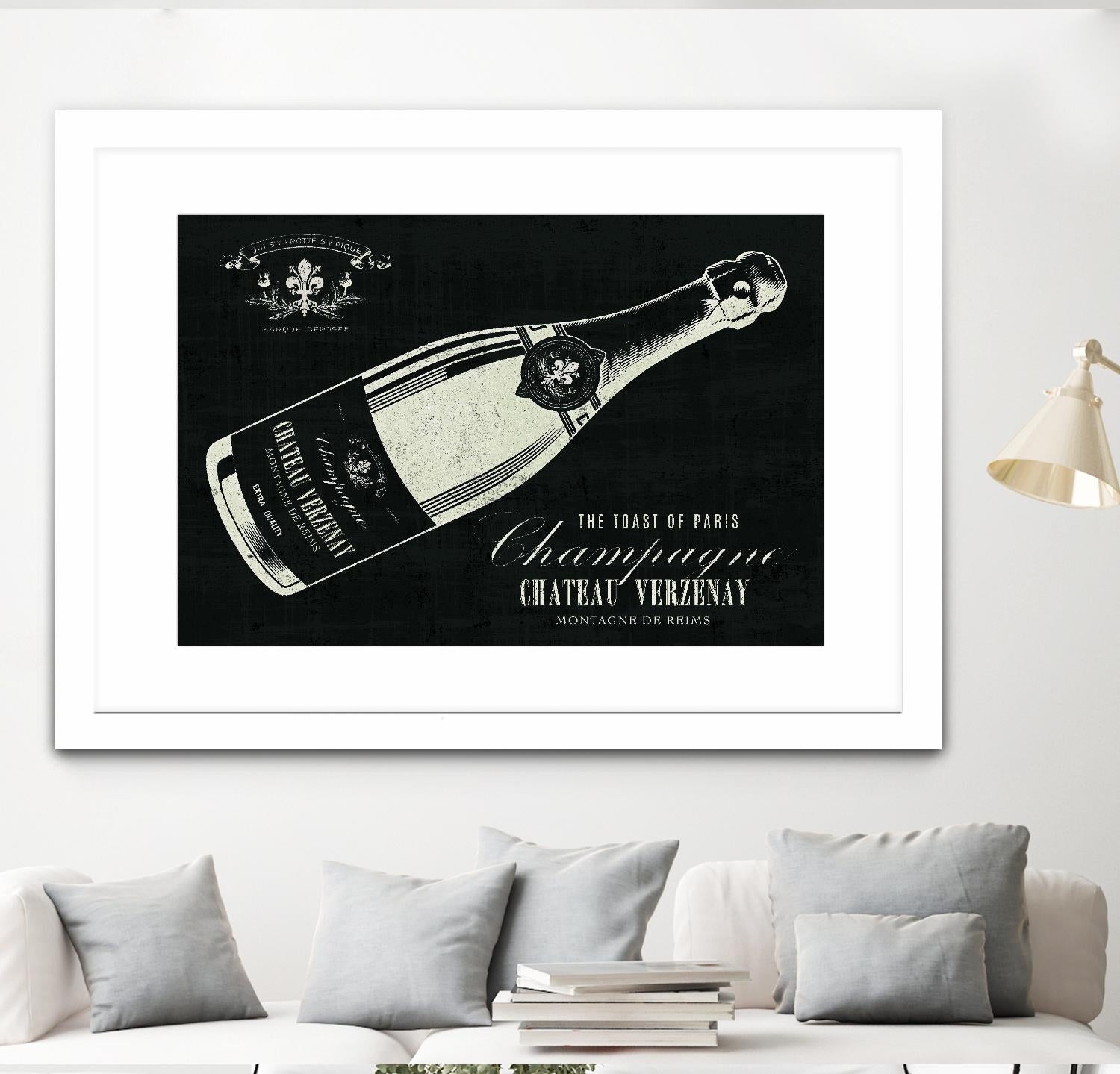 The Toast of Paris by Portfolio on GIANT ART - beige fruit-food-drink