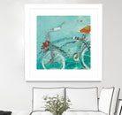 Ride by Kellie Day on GIANT ART - orange leisure