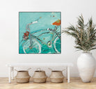 Ride by Kellie Day on GIANT ART - orange leisure