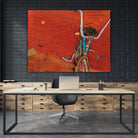 Perky T's by Kellie Day on GIANT ART - orange leisure