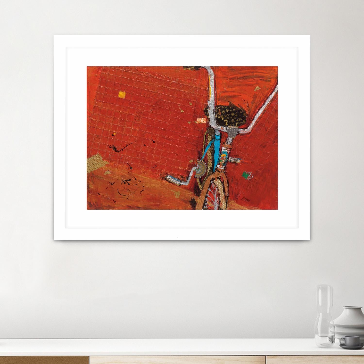 Perky T's by Kellie Day on GIANT ART - orange leisure