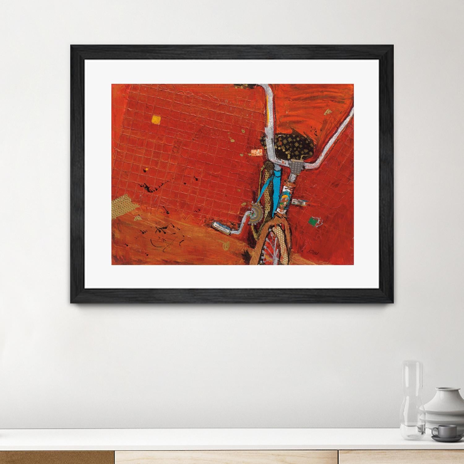 Perky T's by Kellie Day on GIANT ART - orange leisure