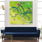 Yes by Kellie Day on GIANT ART - blue leisure