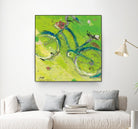 Yes by Kellie Day on GIANT ART - blue leisure