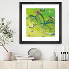 Yes by Kellie Day on GIANT ART - blue leisure