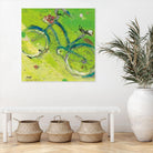 Yes by Kellie Day on GIANT ART - blue leisure