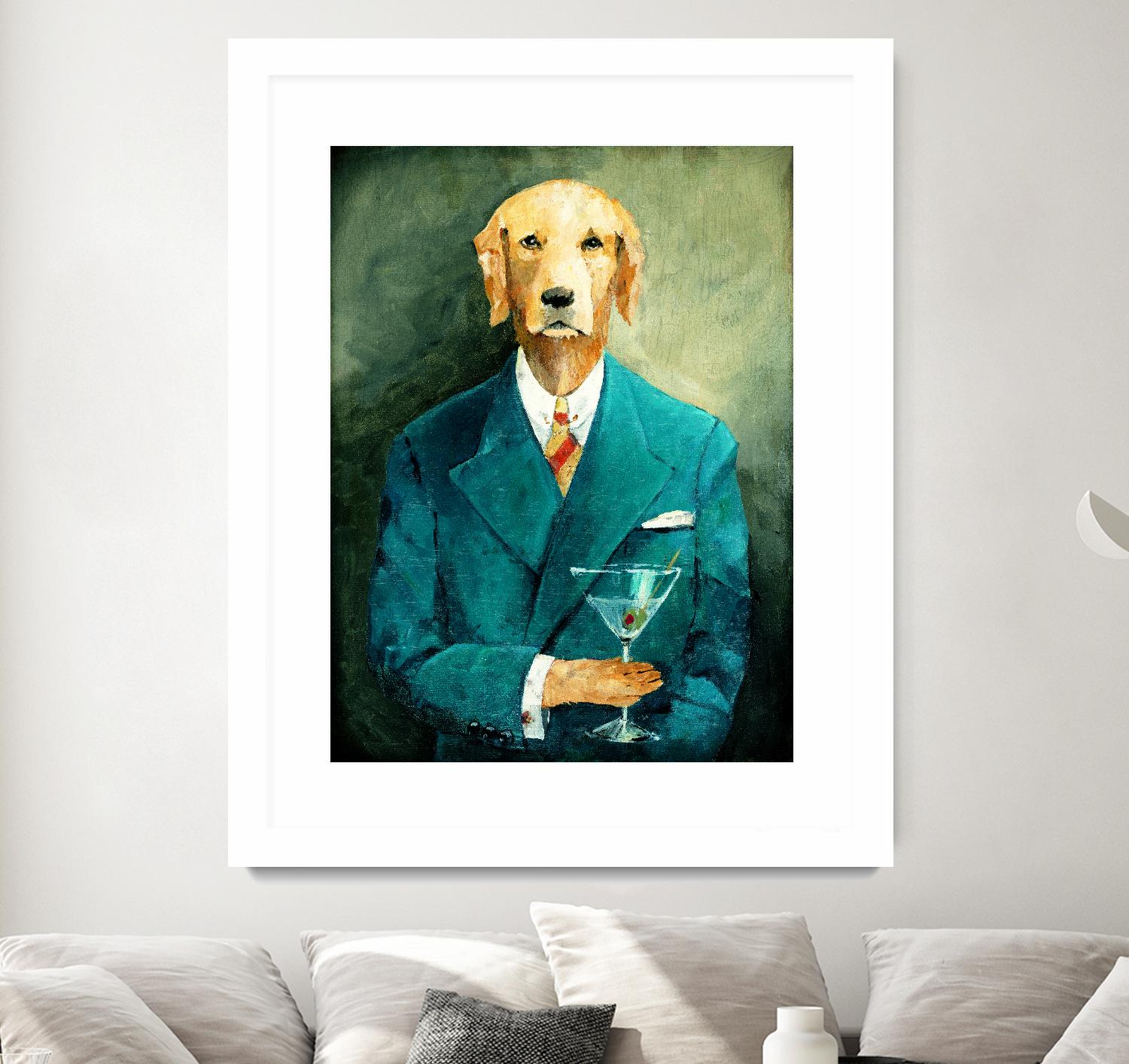 John Steinbark by Avery Tillmon on GIANT ART - grey animals